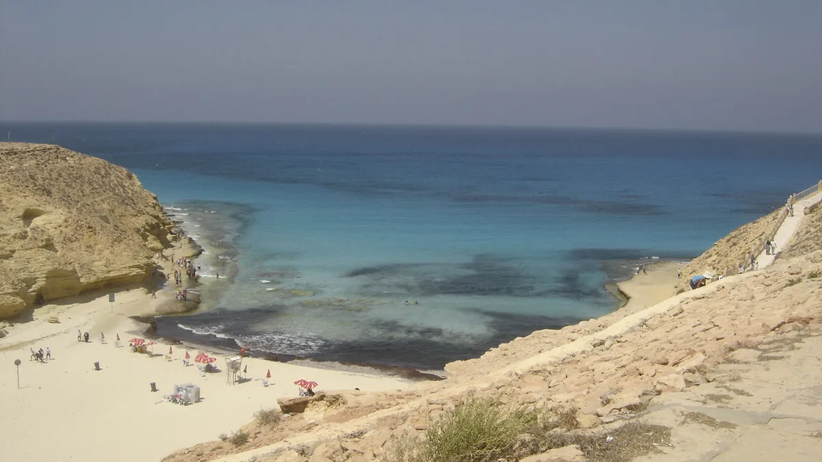 Agiba Beach in Egypt