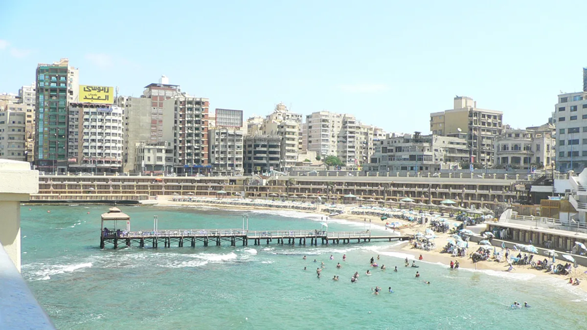 Stanley Beach in Egypt