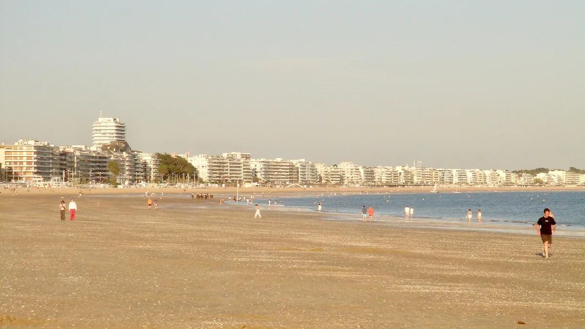 La Baule Beach in France