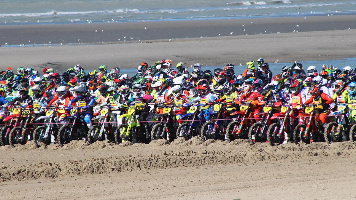 Plage du Touquet in France