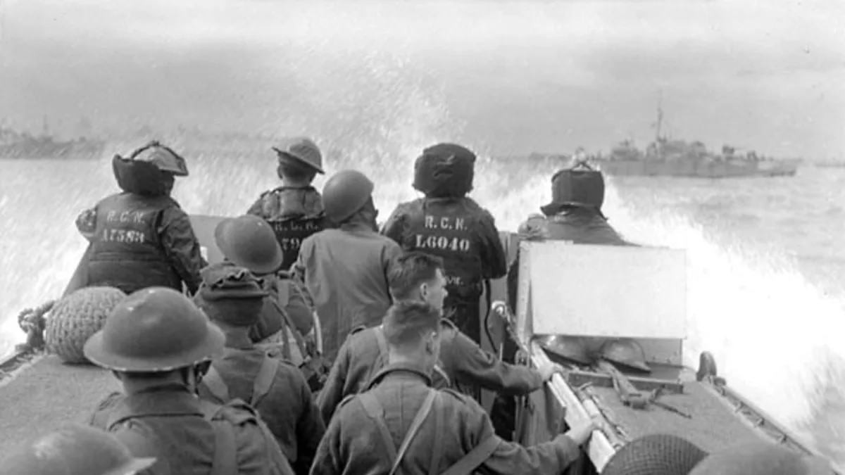 Juno Beach in France