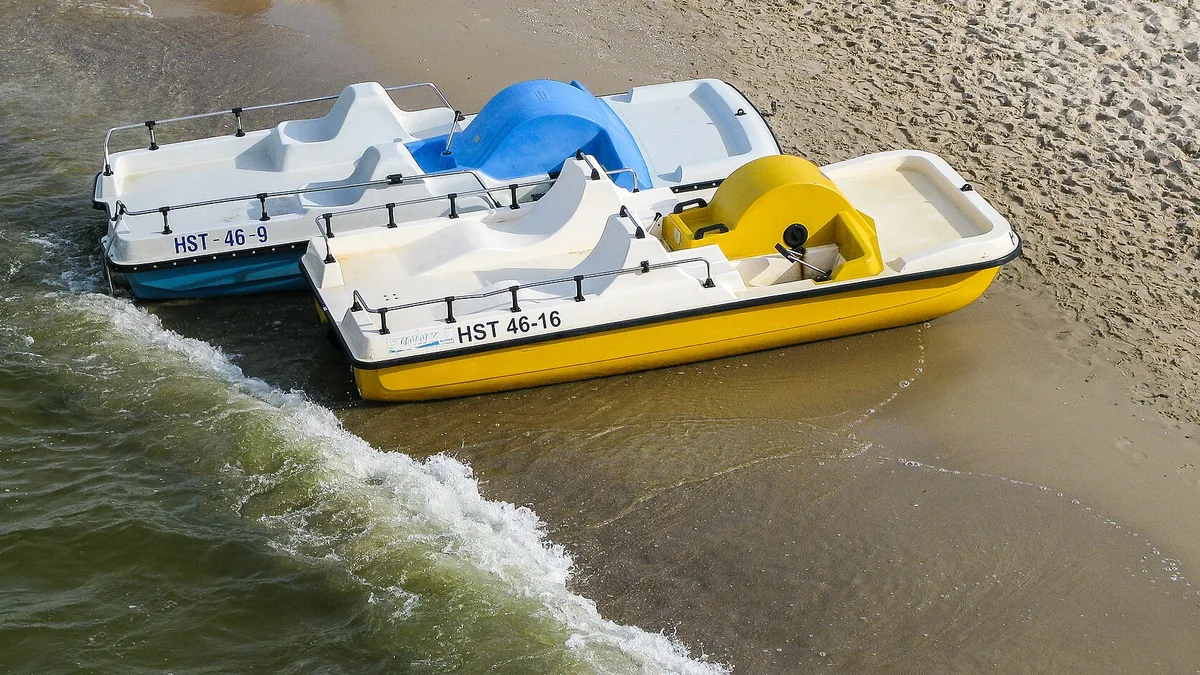 Usedom Beach in Germany