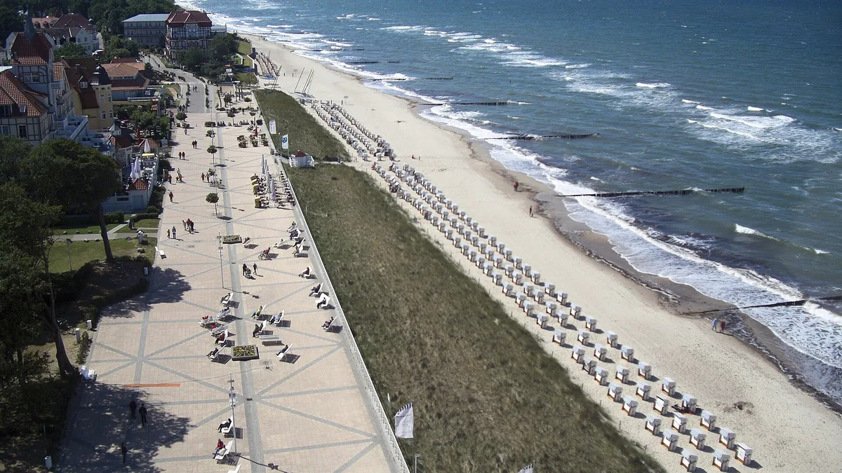 Kühlungsborn Beach in Germany
