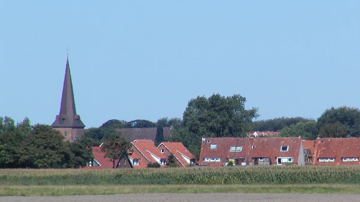 Otterndorf Beach in Germany