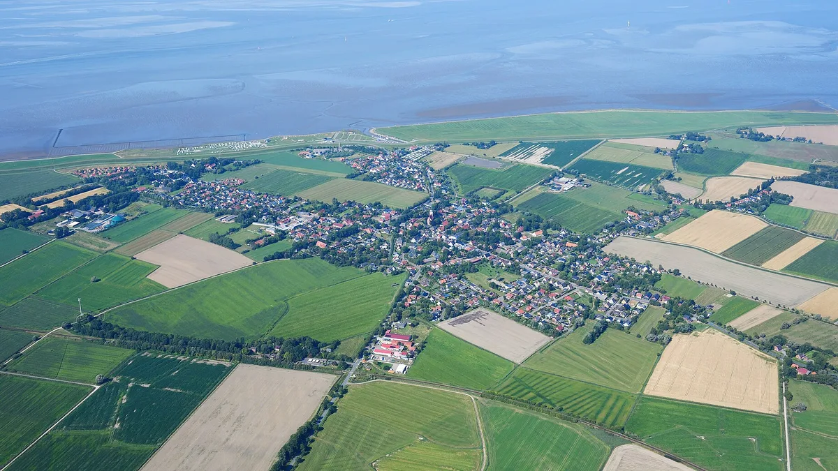 Wremen Beach in Germany