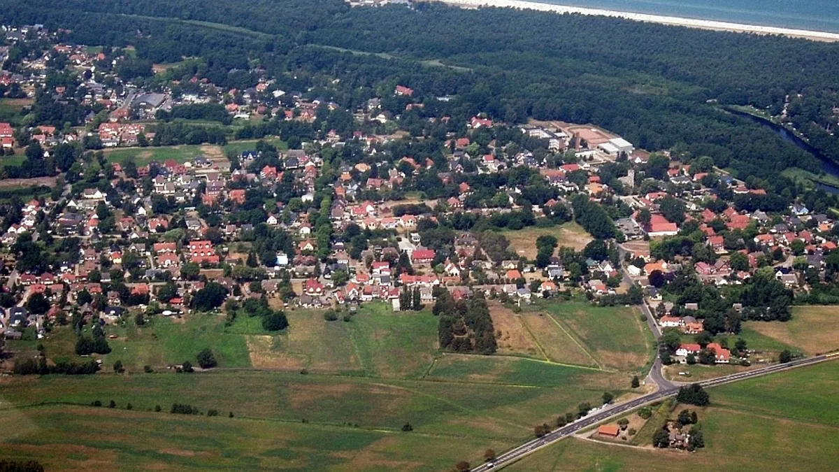 Prerow Beach in Germany