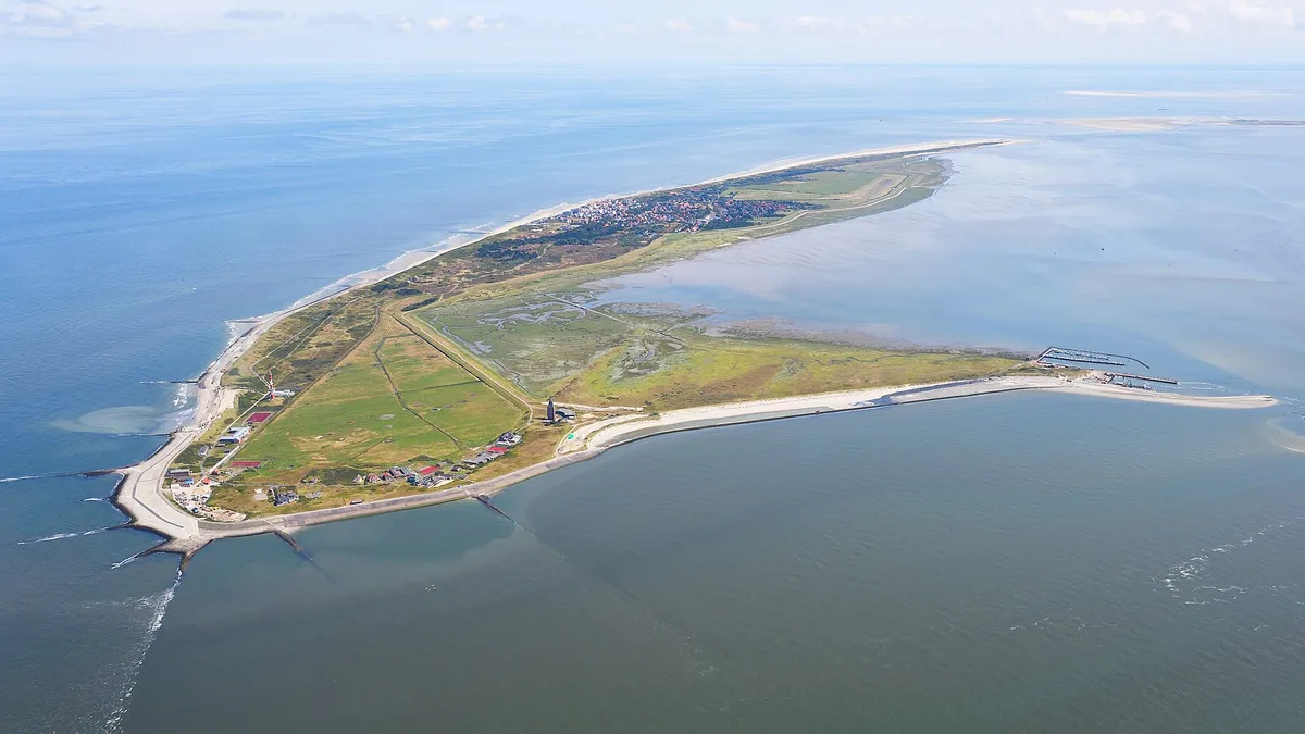 Wangerooge Beach in Germany