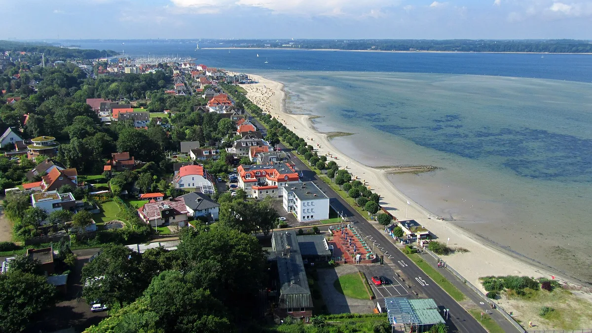 Laboe Beach in Germany