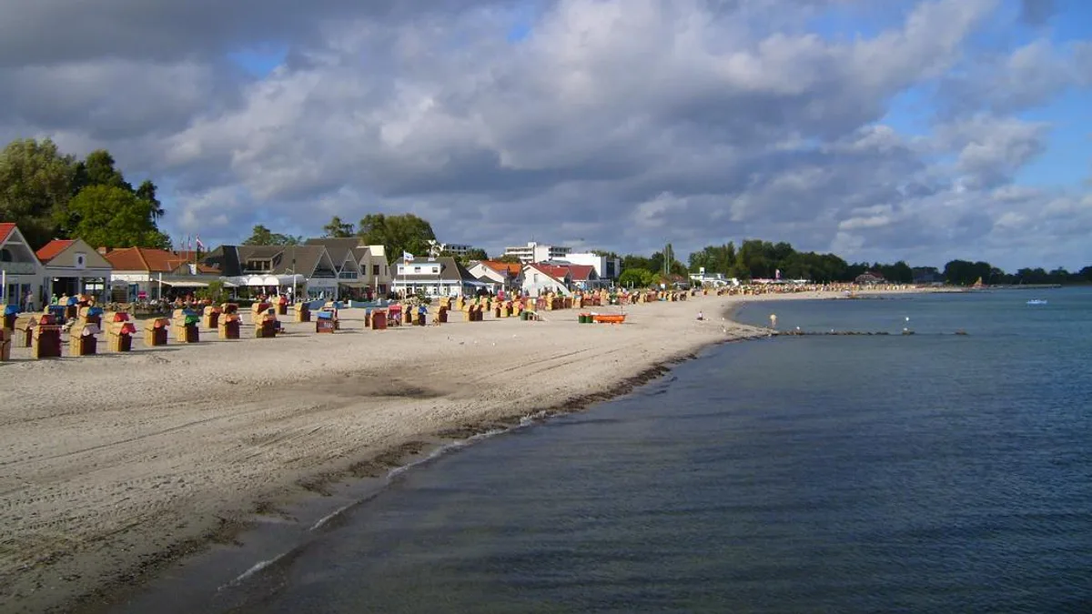 Kellenhusen Beach in Germany