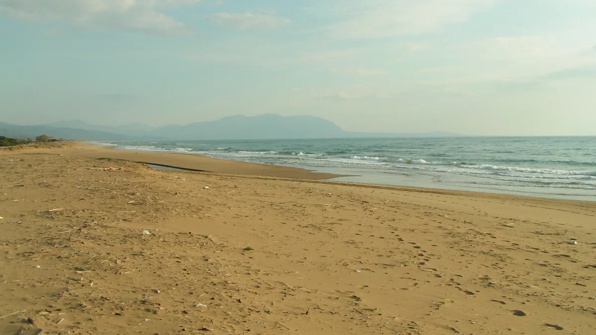 Zacharo Beach in Greece