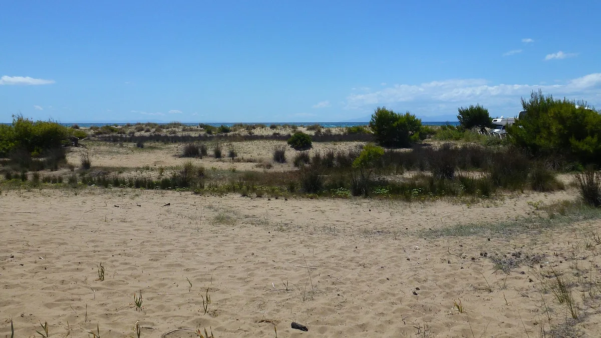 Kalogria Beach in Greece