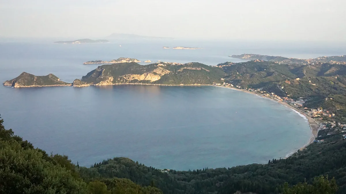 Agios Georgios Pagon Beach in Greece