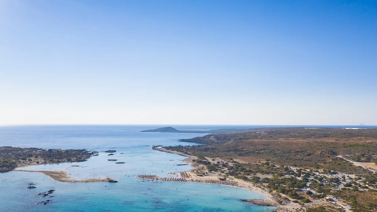 Elafonisi Beach in Greece