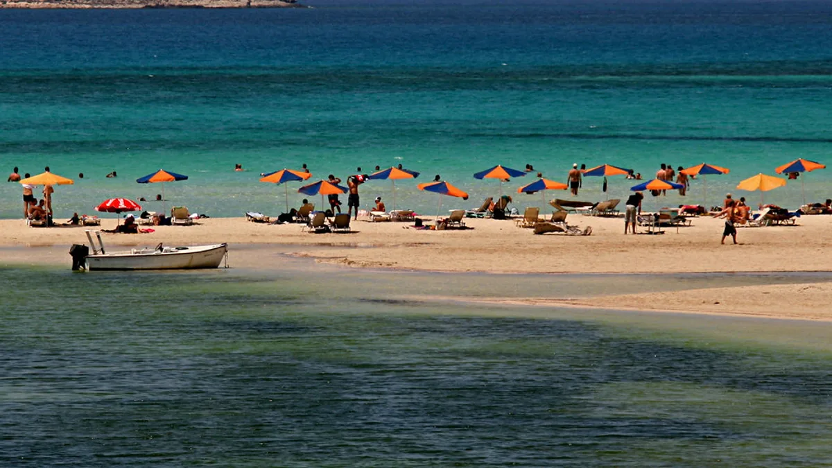 Balos Beach in Greece