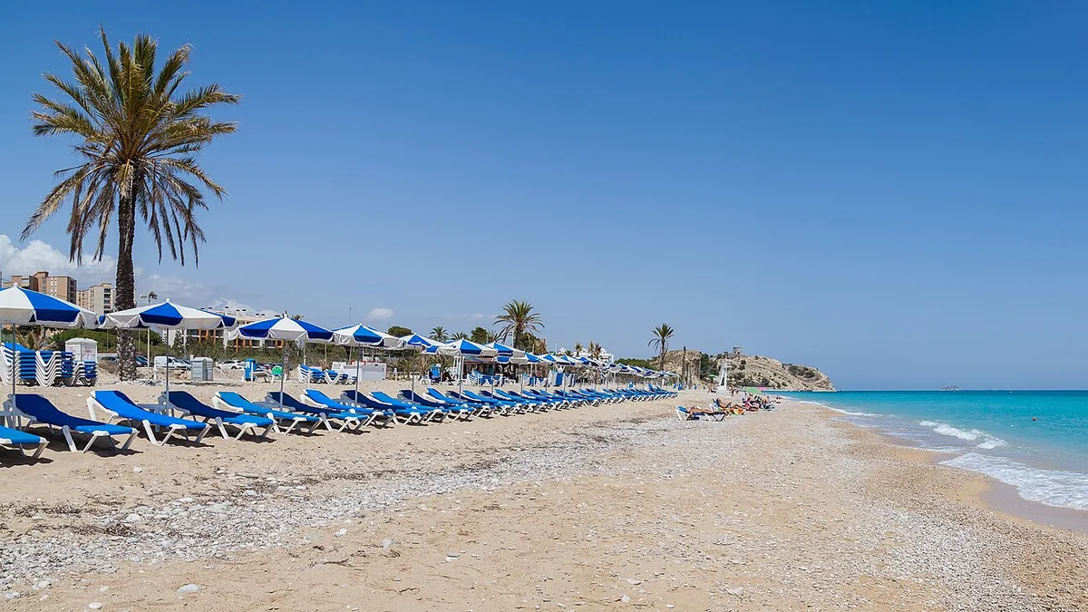 Paradise Beach in Greece