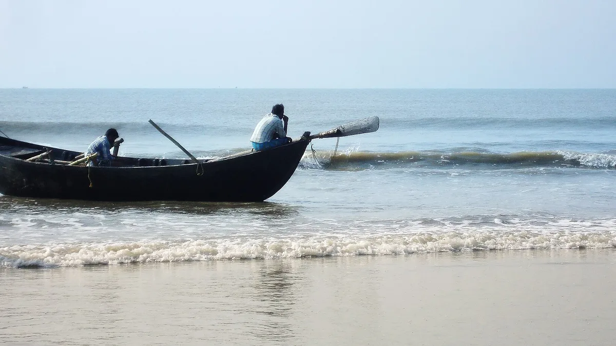 Mandarmani Beach in India