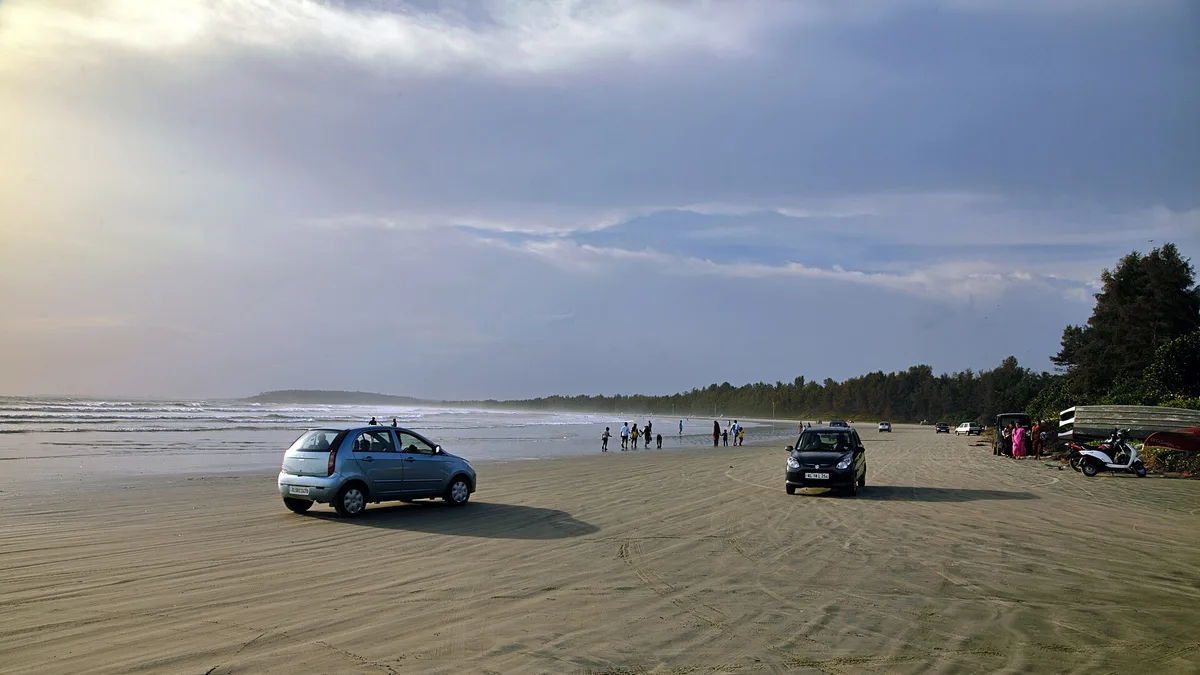 Muzhappilangad Beach in India
