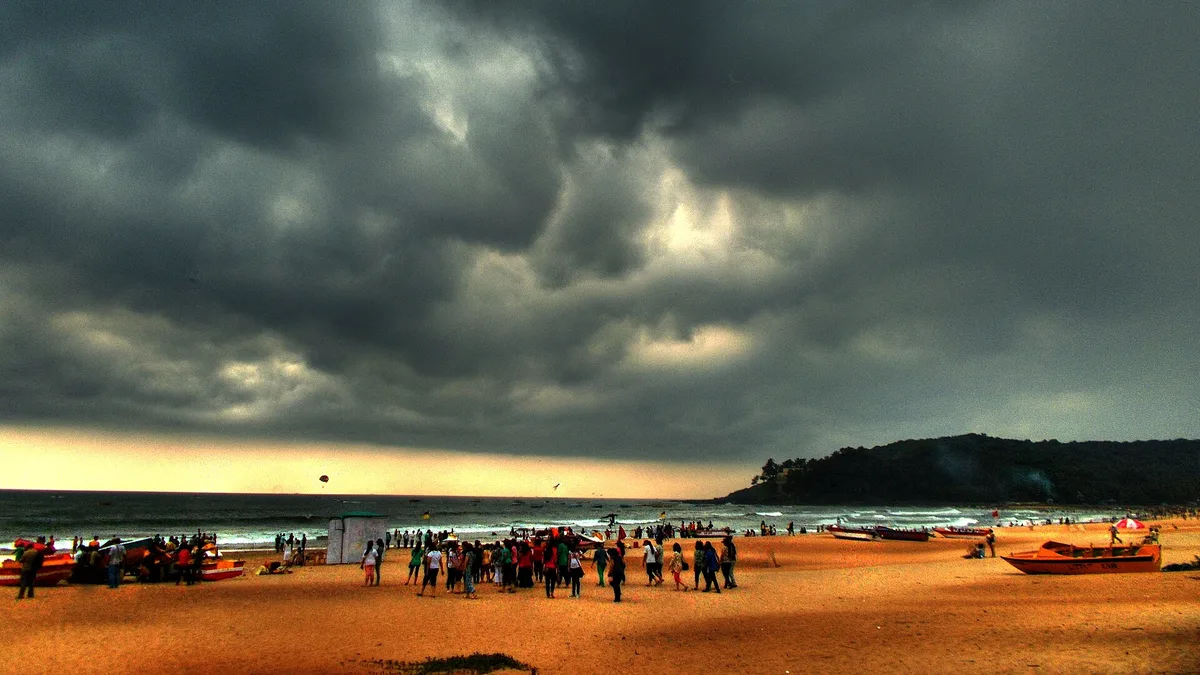 Baga Beach in India