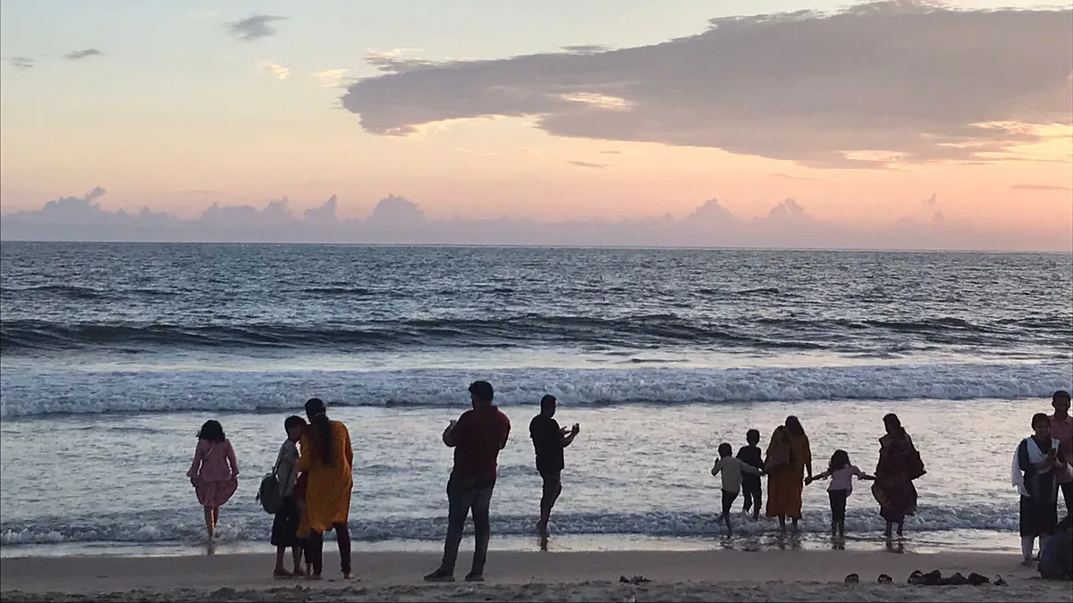 Silver Beach in India