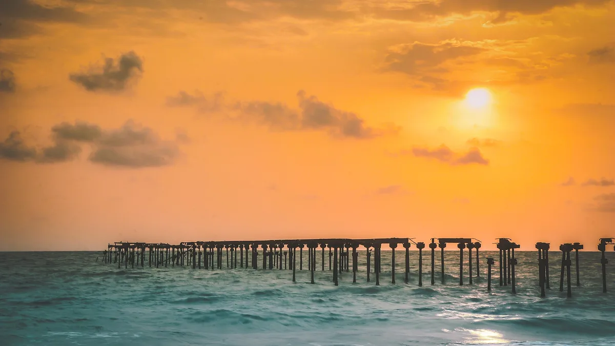 Alappuzha Beach in India