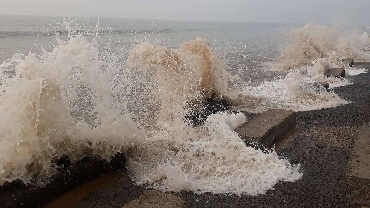 Shankarpur Beach in India
