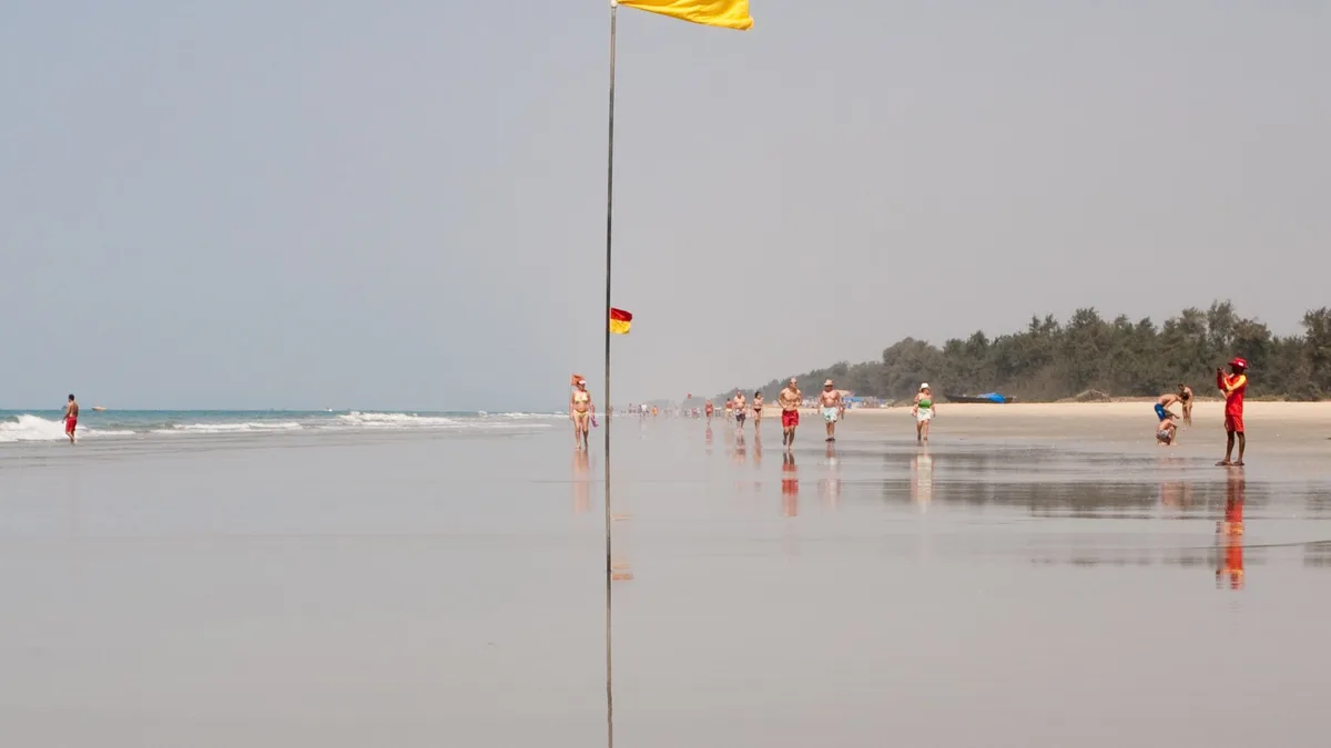 Mobor Beach in India