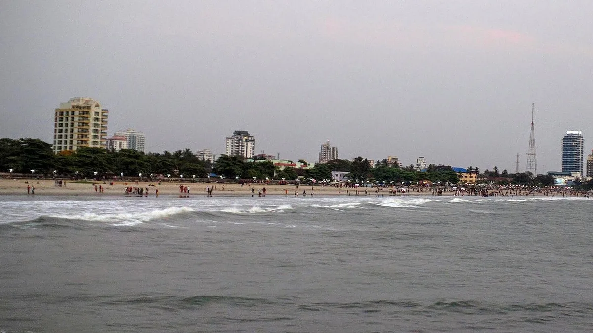 Kozhikode Beach in India
