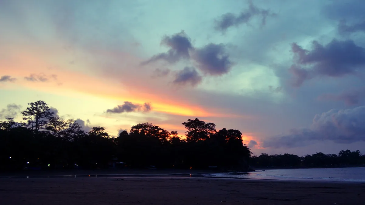 Pantai Pangandaran in Indonesia