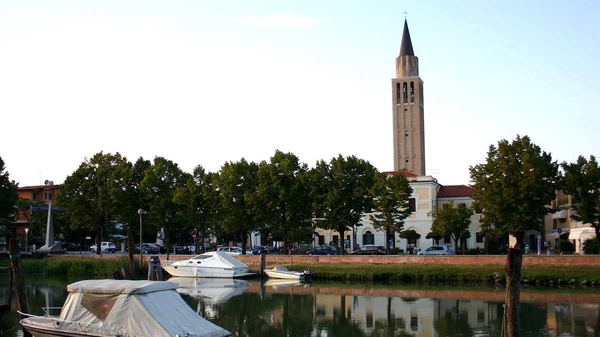 Lido di Jesolo Beach in Italy