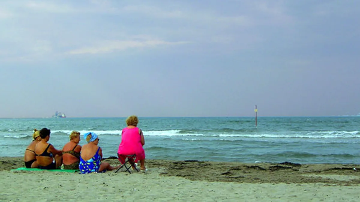 Sottomarina Beach in Italy