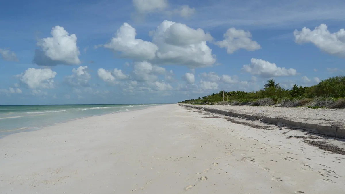 Playa El Cuyo in Mexico