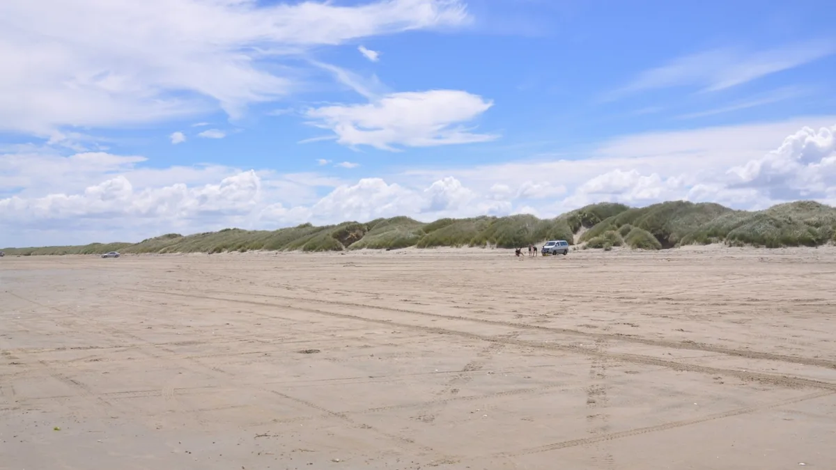 Oreti Beach in New Zealand