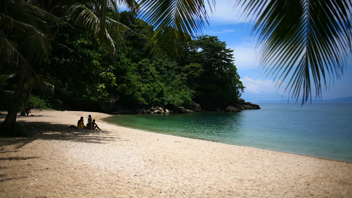 Puerto Galera White Beach in Philippines
