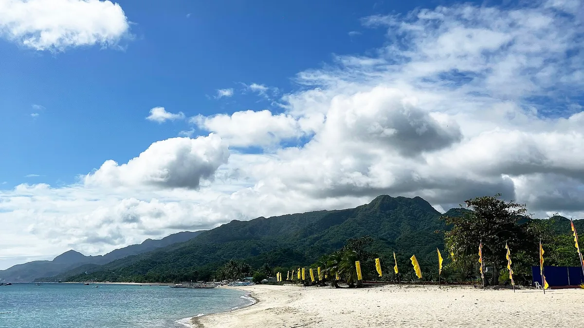 San Juan Beach in Philippines