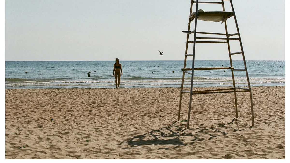Vityazevo Beach in Russia