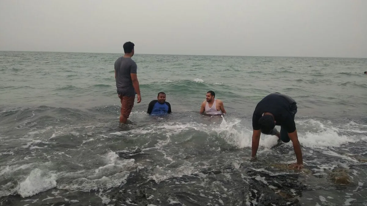 Ras Tanura Beach in Saudi Arabia