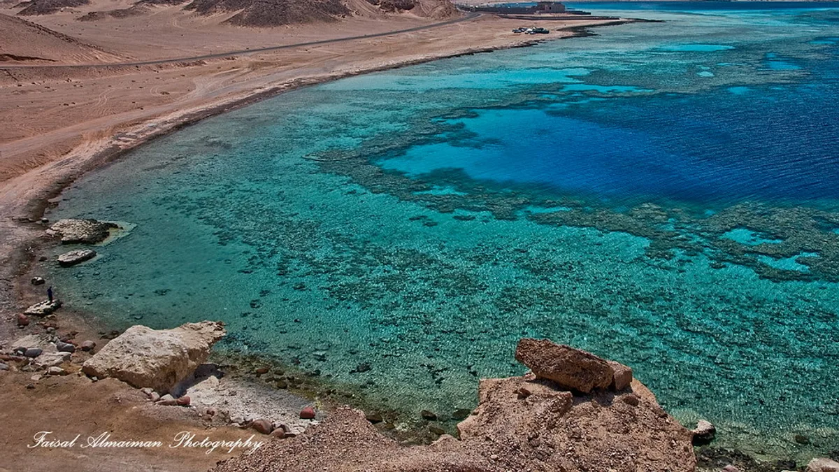 Haql Beach in Saudi Arabia