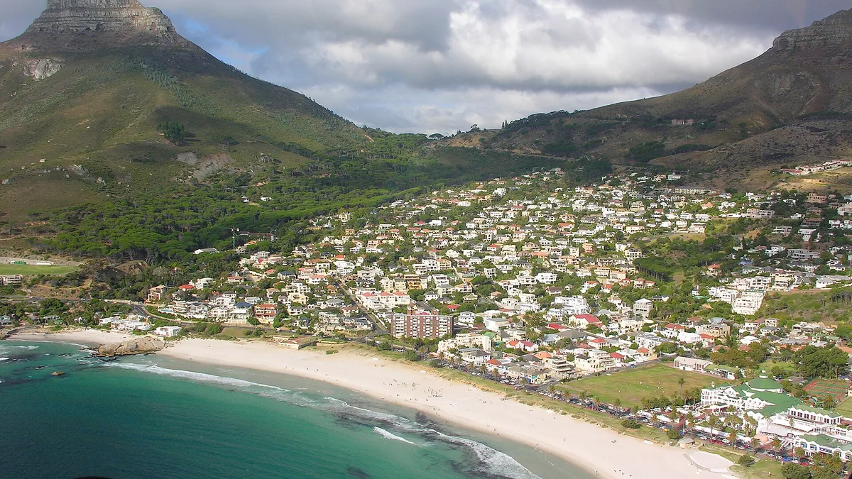 Camps Bay Beach in South Africa