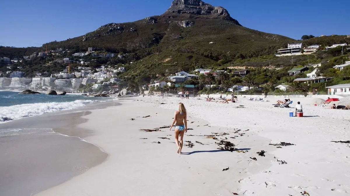 Clifton 4th Beach in South Africa