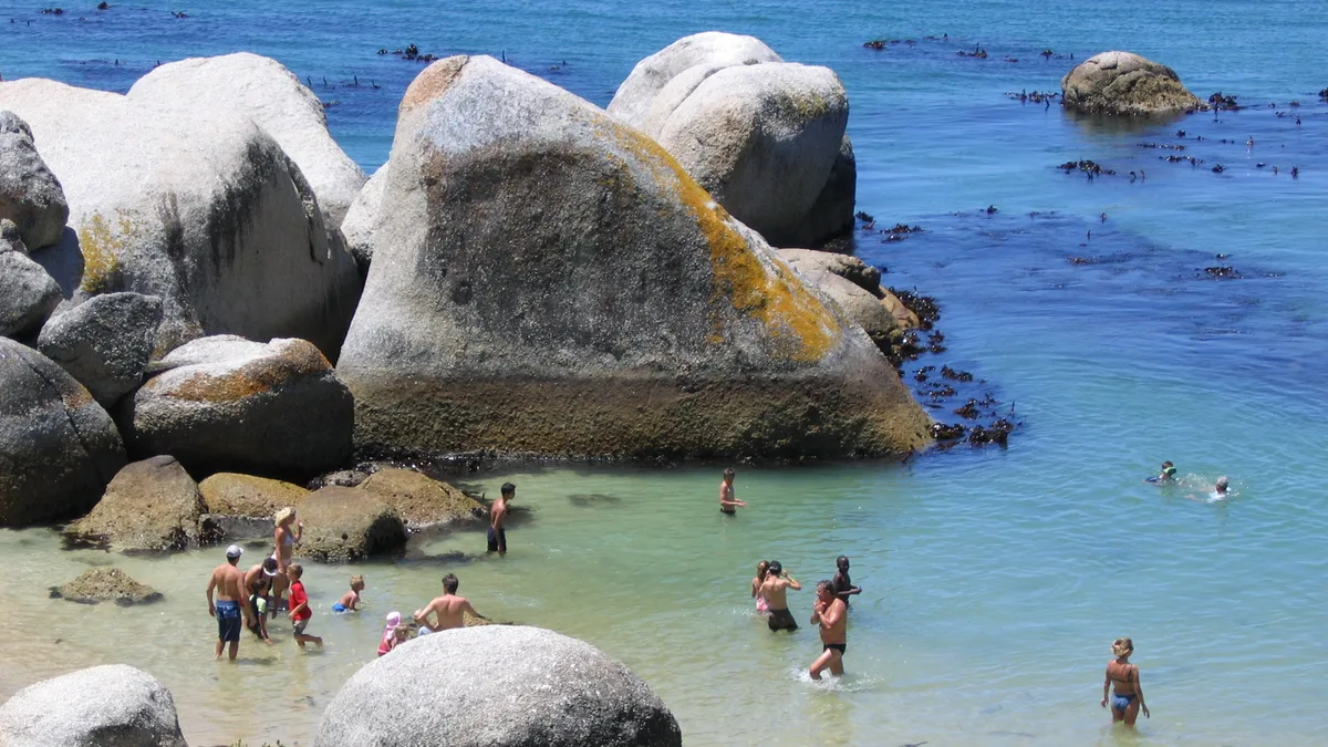 Boulders Beach in South Africa