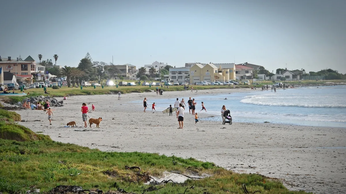 Melkbosstrand Beach in South Africa