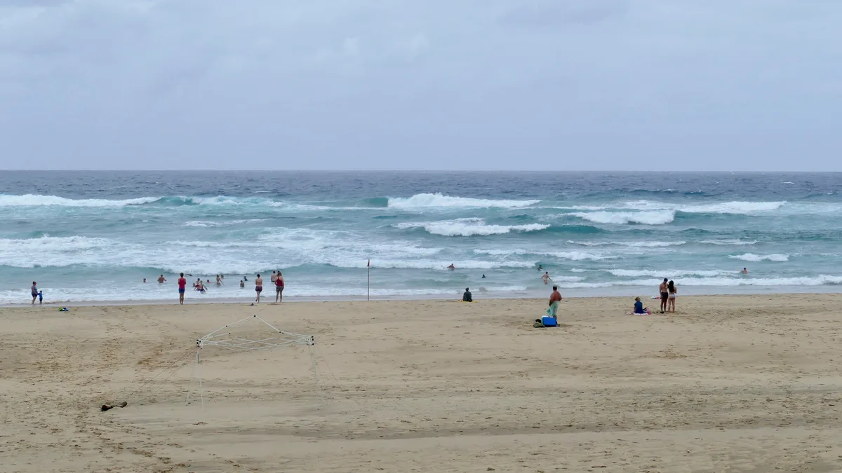 Cape Vidal Beach in South Africa