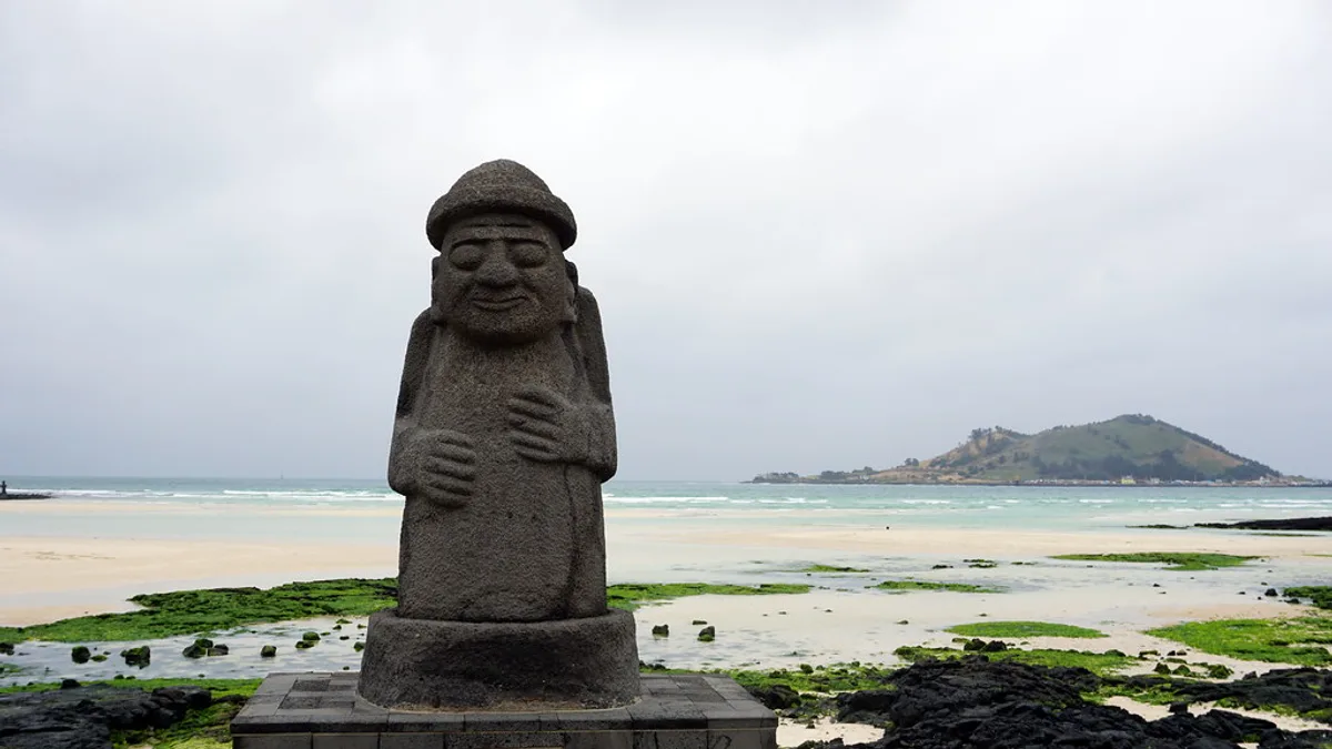 Hyeopjae Beach in South Korea