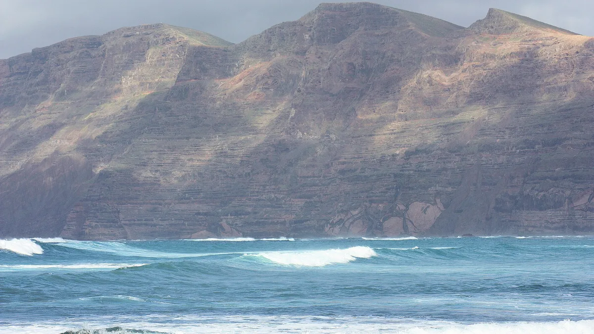 Playa de Famara in Spain