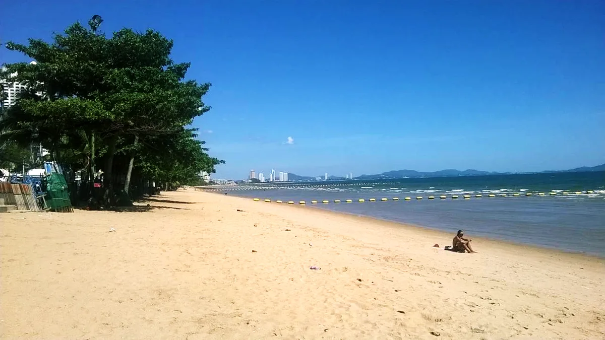 Jomtien Beach in Thailand