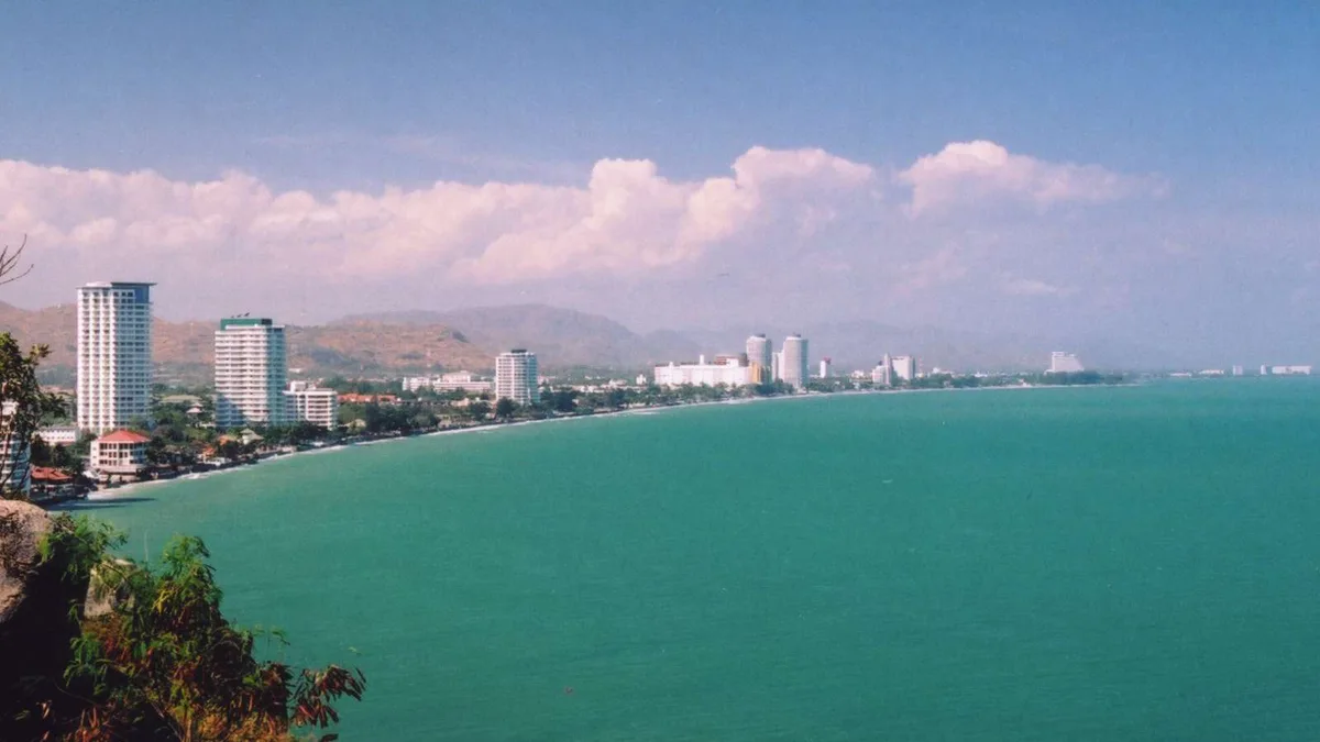 Hua Hin Beach in Thailand