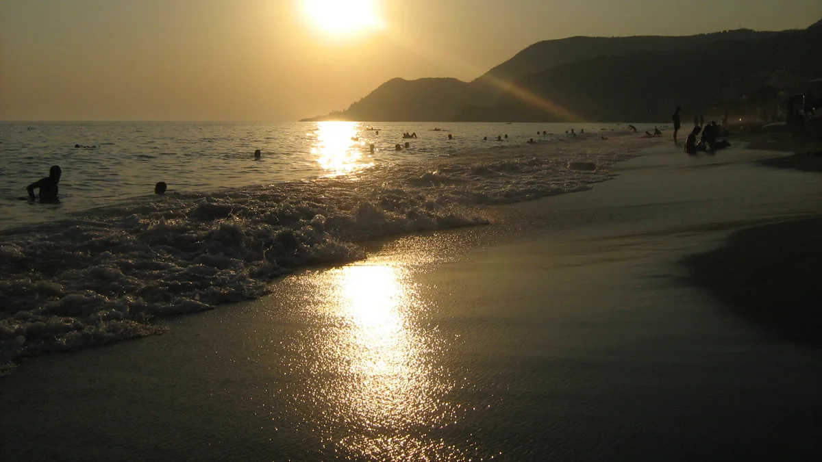 Kleopatra Beach in Turkey