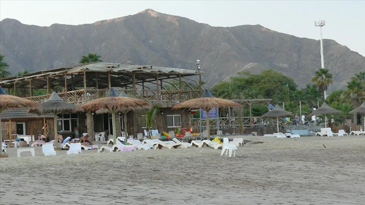 Fujairah Beach in United Arab Emirates