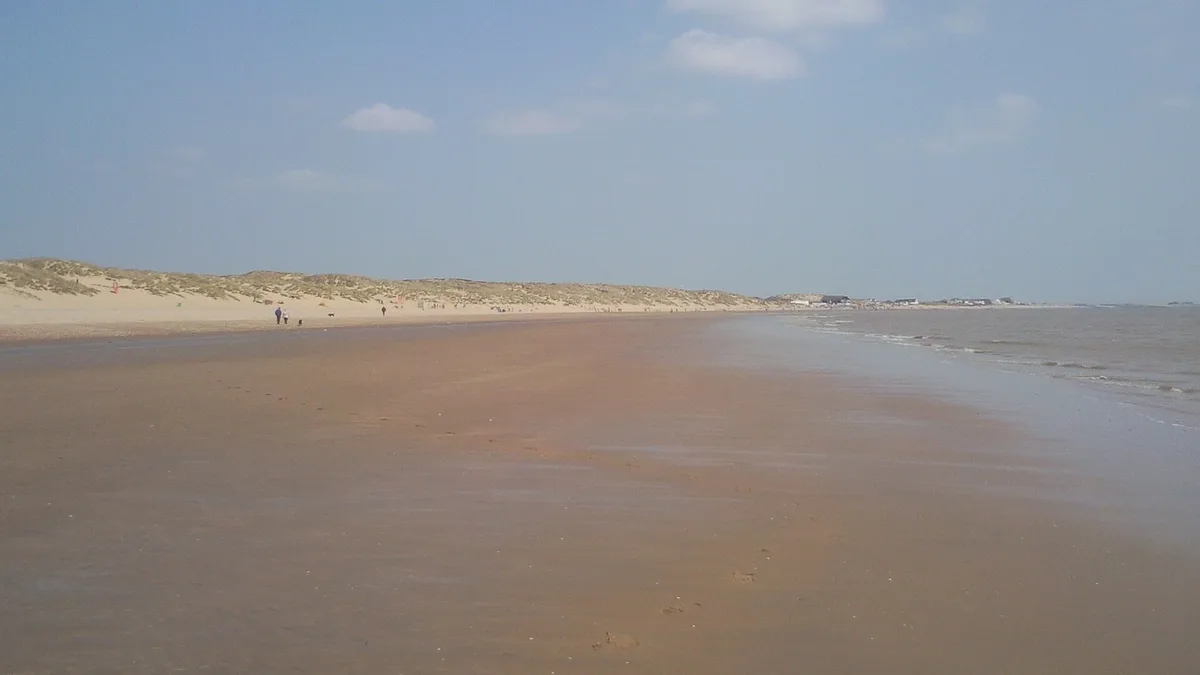 Camber Sands in United Kingdom