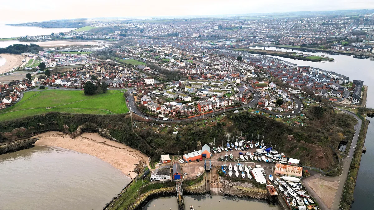 Barry Island Beach in United Kingdom